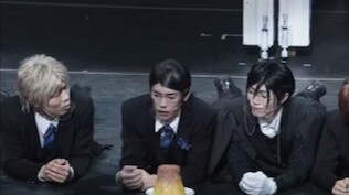 [Black Butler stage play · The Secret of Boarding School] A bunch of people just slept on the floor,