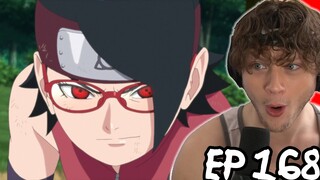 BORUTO CREATES A NEW RASENGAN! || SARADA AND SASUKE TRAINING! || Boruto Episode 168 Reaction