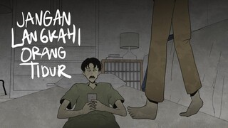 Jangan Langkahi Orang Tidur - Gloomy Sunday Club Animasi Horor