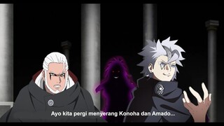 Kashin Koji Gabung dengan Code - Code membuat Tim baru untuk menyerang Konoha - Boruto Chapter 72