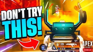The MOST TOXIC Way to End a Game of Apex Legends Mobile!