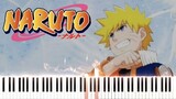 Naruto - Main Theme (Piano Tutorial + Sheet Music)