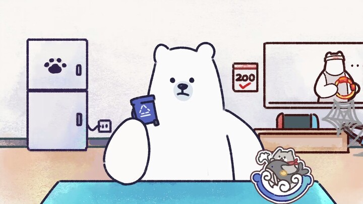 【Quin】Beruang kutub yang ingin pulang kerja sebelum pulang kerja