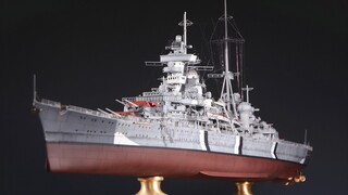 1/350 Prinz Eugen Cruise 1941 จัดแสดงผลิตภัณฑ์และกระบวนการสำเร็จรูป