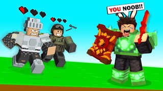 HARDCORE* Challenge!! in Roblox BedWars