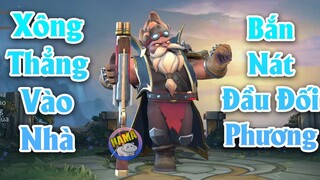 Auto chess Moba - Trần Dần Thần Súng Xông Thẳng Vào Nhà Hạ Sát Đối Phương