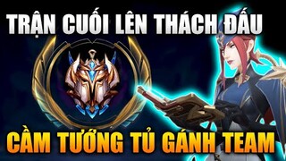 [LMHT Tốc Chiến] Trận Cuối Lên Thách Đấu Cầm Tướng Tủ Camille Gánh Team Cực Căng