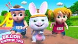 Kids Funny Challenge with the Naughty Bunny