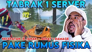 MC LAREN RATAKAN SATU SERVER PAKE RUMUS FISIKA!! | Free Fire Indonesia