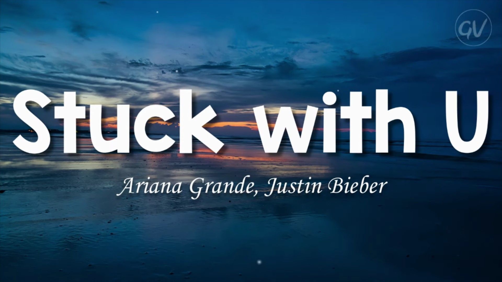 Ariana Grande, Justin Bieber - Stuck With U (Lyrics) 