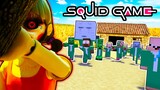 Monster School : SQUID GAME CHALLENGE (Red Light Green Light) - Thrilling Funny Minecraft Animation