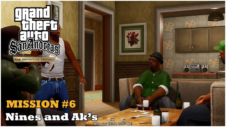 GTA San Andreas Definitive Edition - Mission #6 - Nines And Ak's