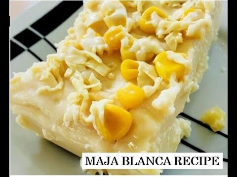 Maja Blanca I How to cook Maja blanca without Gata