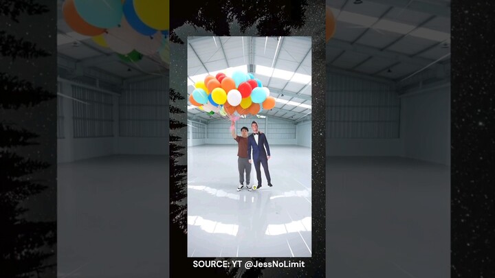 Butuh Berapa Banyak Balon Untuk Terbangin Ronaldo?#fyp #youtubeshorts #indonesia #jesnolimit #short