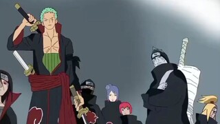 One piece|Zoro & Member Akatsuki 😈🤙😎