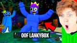 UNLOCKING SECRET *RAINBOW FRIENDS* In ROBLOX ACCURATE RAINBOW FRIENDS ROLEPLAY! (ALL SKINS UNLOCKED)