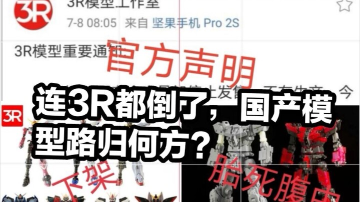 3R都倒了， 国产模型路归何方？