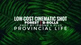 Forest B-Roll|Sample of Low-Cost Cinematic Shot Using Mobile Phone|On Iphone 6P|JMLizay Official