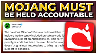 Mojang MUST BE HELD ACCOUNTABLE | The Minecraft Wild Update