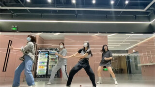 排练白干妈突然丁泽仁小鸡舞|red velvet-red flavor