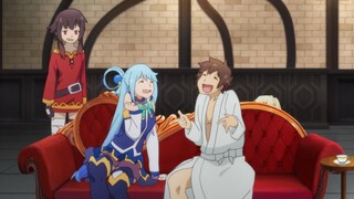 After Kazuma became rich, he decided to give up and defeat the devil with money!