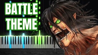 Battle Theme - Attack on Titan: The Final Season [Piano Tutorial] // Pierral