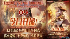 Eps 09 Legend of Martial Immortal [King of Martial Arts] Legend Of Xianwu Sub indo