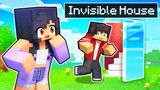 Finding My HUSBAND'S Invisible Minecraft House!
