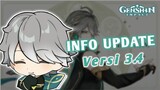 Genshin Impact 3.4 Update