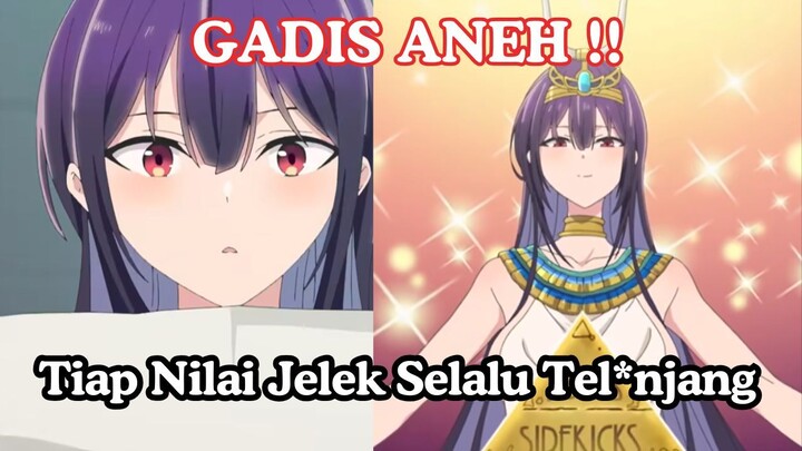 Gadis Aneh! Tiap Nilai Jelek Selalu Lepas Baju I Haite Kudasai Takamine-san  Episode 1