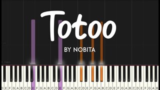 Totoo by Nobita piano cover  | lyrics + sheet music