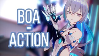 [Honkai Impact 3/MMD]♢BOA-Action♢『Herrscher of Truth』