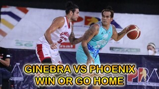 BARANGAY GINEBRA VS PHOENIX FUEL MASTERS WIN OR GO HOME