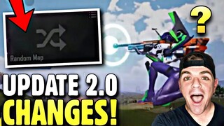 🚨UPDATE 2.0🚨 MASSIVE CHANGES TO WEAPONS, LIVIK 2.0, HIDDEN FEATURES, and more! | PUBG Mobile