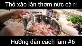 Hướng dẫn cách làm: Thỏ xào lăn thơm nức cà ri #6