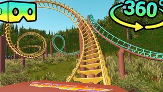 วิดีโอ Fight Of The Eagles 360° - Roller Coaster VR