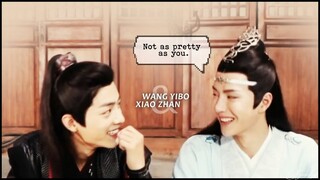 wang yibo & xiao zhan || "not as pretty as you"