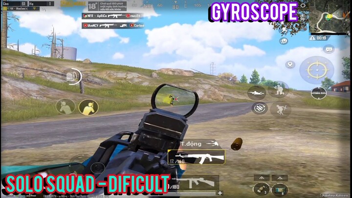 PUBGMOBILE : SOLO SQUAD - DIFFICULT & HARDEST