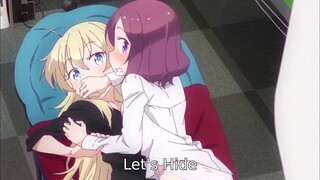 Let's Hide - Rin x Kou Cute Yuri Moment