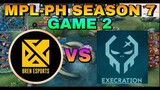 BREN VS EXE (GAME 2) | MPL-PH SEASON 7