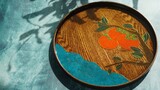 [DIY]Epoxy persimmon plate