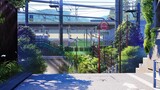 UE4 Makoto Shinkai's "Garden of Words" scene