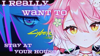 惊艳女声翻唱【赛博朋克·边缘行者】I Really Want to Stay At Your House