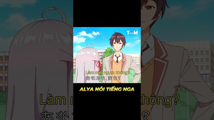 ARYA nói tiếng Nga Ep 1+2 #shorts #anime #arya #alya