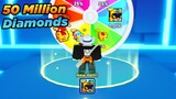 I Spent 50 Million Diamonds on Spinny Wheel in Pet Simulator 99