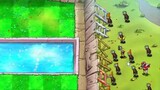 Plants vs. Zombies | Phim hoạt hình | Hoa quả chiến đấu với zombies tại hồ bơi