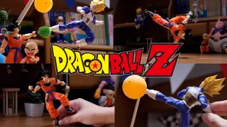 【Dragon Ball】Stop Motion Animation丨Character Vegeta Goku Stunt Collection【Animist】