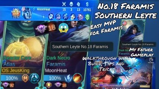 No.18 Faramis Southern Leyte Gameplay! Mobile Legends