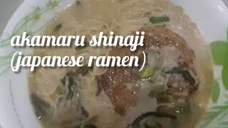 AKAMARU SHINAJI||JAPANESE RAMEN||instant ramen-nitnit azuar