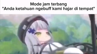 Anda ketahuan ngebuff kita hajar ditempat